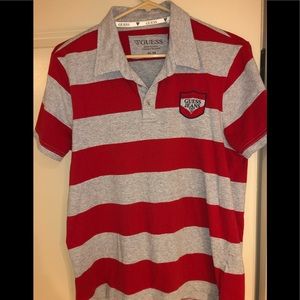 Guess jeans striped shirt